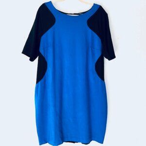 LB Blue and Black dress